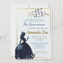 Inbjudan till Quinceañera