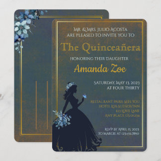 Inbjudan till Quinceañera