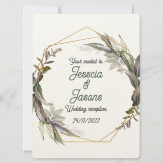 Inbjudan till ram och bröllop i damm