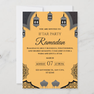 Inbjudan till Ramadan Iftar-fest
