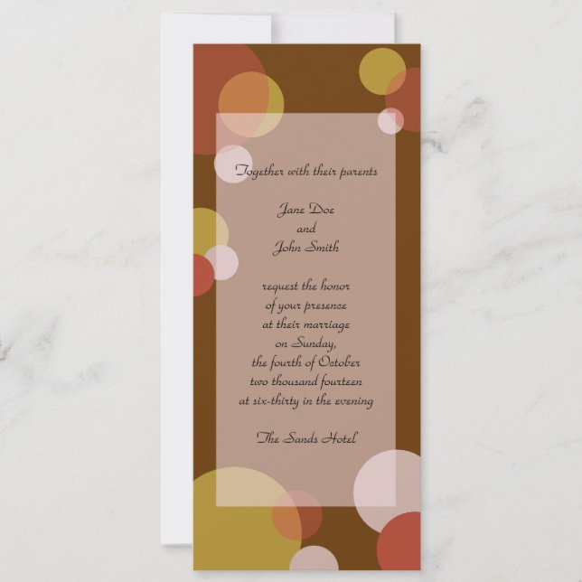 Inbjudan till Råtta Pack - Brown (Framsida)