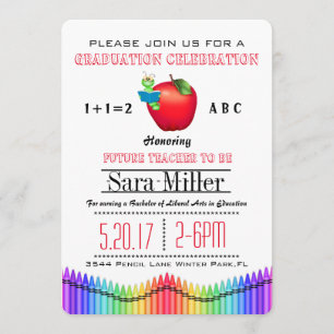 Inbjudan till Red Apple/Crayon Teacher Studenten