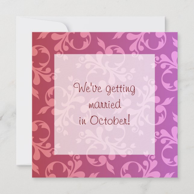 Inbjudan till Red & Lila Rulla (Framsida)