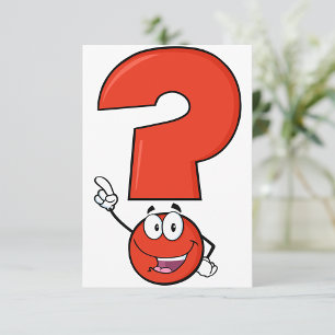 Inbjudan till Red Query Mark