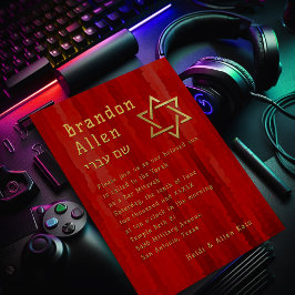 Inbjudan till Red Streaks i pub Mitzvah