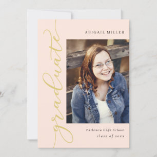 Inbjudan till redigerbar Färg Studenten vid sidskr