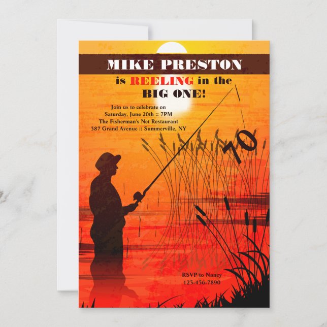 Inbjudan till Reel Sak (Framsida)