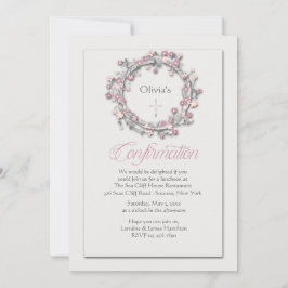 Inbjudan till Religiösa av krans för bekräftelse