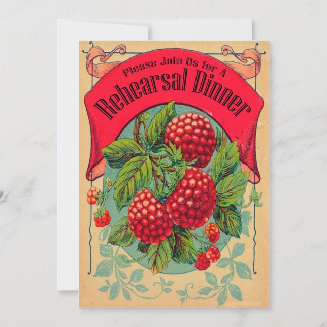 inbjudan till repetitionsmiddag för repetitionsbes (Framsida)