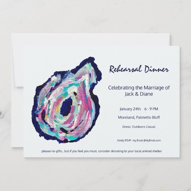 Inbjudan till repetitionsmiddag/österfest (Framsida)