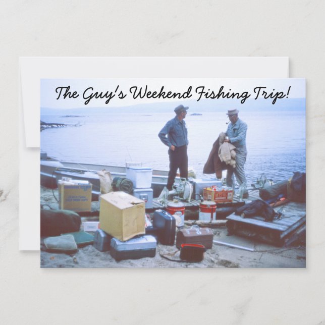 Inbjudan till Resa för fiske i helg (Framsida)