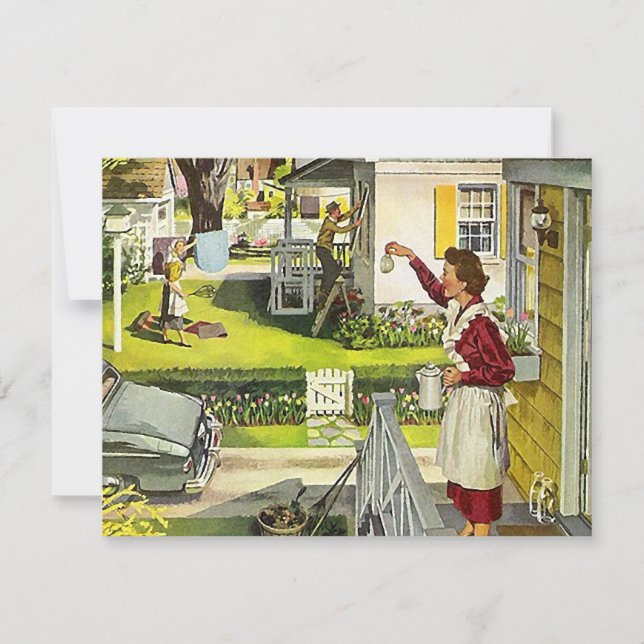 Inbjudan till Retro Blockera Party i grannskapet S (Framsida)