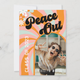 Inbjudan till Retro Hippie Photo Studenten