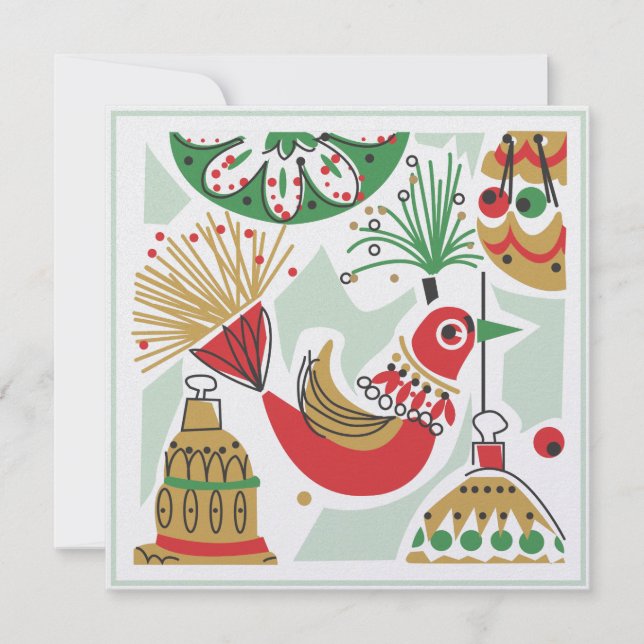 Inbjudan till Retro-Julfest (Framsida)