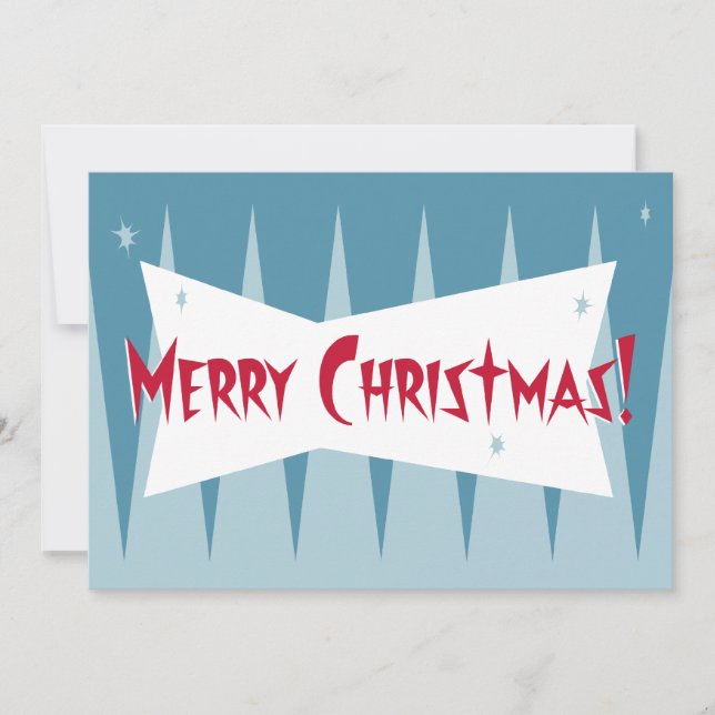 Inbjudan till Retro julfest (Framsida)