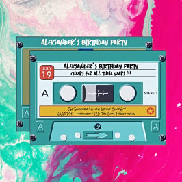 Inbjudan till Retro-kassettbandsdag