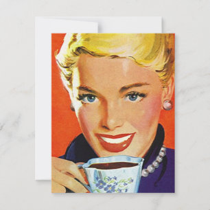 Inbjudan till Retro Snyggt Dam eller Tea Social