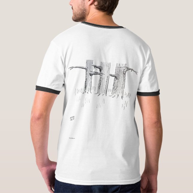 Inbjudan till Ringar av Träd T Shirt (Baksida)