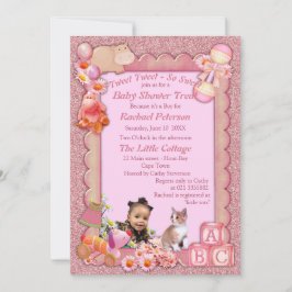 Inbjudan till ro-rosa-Flicka-dusch-twittrar