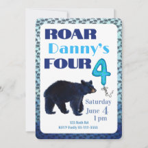 Inbjudan till Roar Four Bears 4-årsfest
