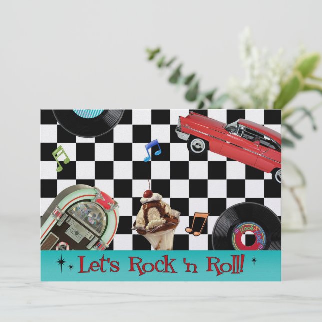 Inbjudan till rock and roll (Stående Fram)