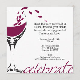 Inbjudan till Rödvinsskvättparty