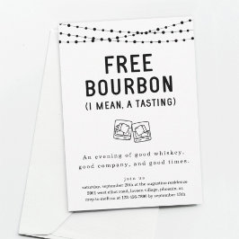 Inbjudan till roligt-gruppen för gratis Bourbon-pr