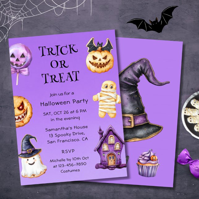 Inbjudan till roligt Kids Halloween fest (Skapare uppladdad)