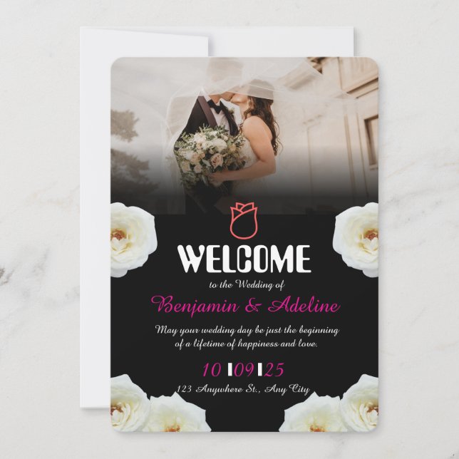 Inbjudan till romantiskt skript (Framsida)