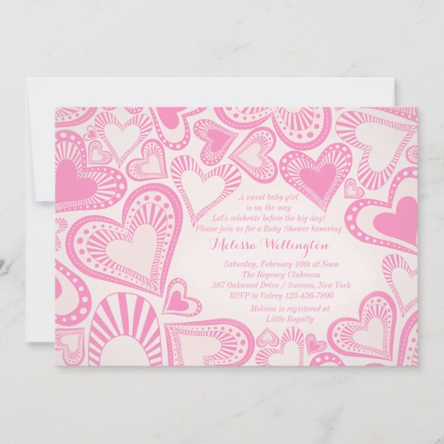 Inbjudan till Rosa av hjärtsvikt (Framsida)