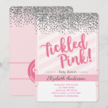 Inbjudan till Rosa Baby Shower
