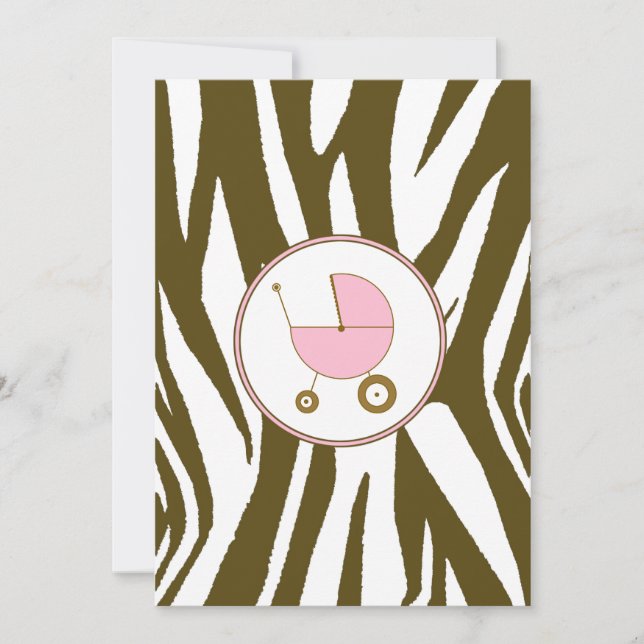 Inbjudan till Rosa Babyskon (Framsida)