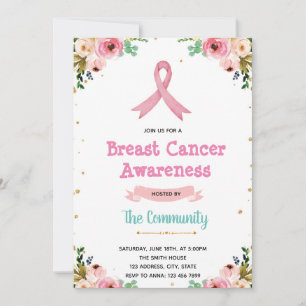 Inbjudan till rosa bröstcancer
