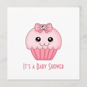 Inbjudan till Rosa Cupaka Baby Shower