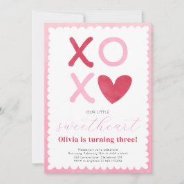 Inbjudan till Rosa Red Birthday