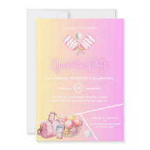 Inbjudan till rosa Roligt Pickleball Studentfest-