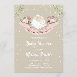 Inbjudan till Rosa Vår för babyskor