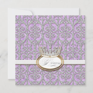 Inbjudan till royal Princess Krona Baby Shower