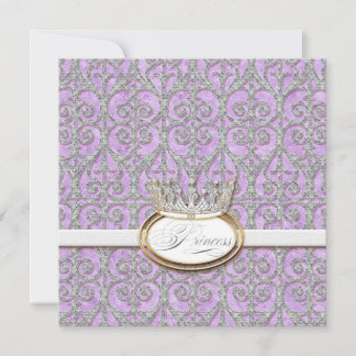 Inbjudan till royal Princess Krona Baby Shower