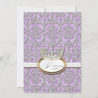Inbjudan till royal Princess Krona Baby Shower