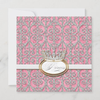 Inbjudan till royal Princess Krona Baby Shower