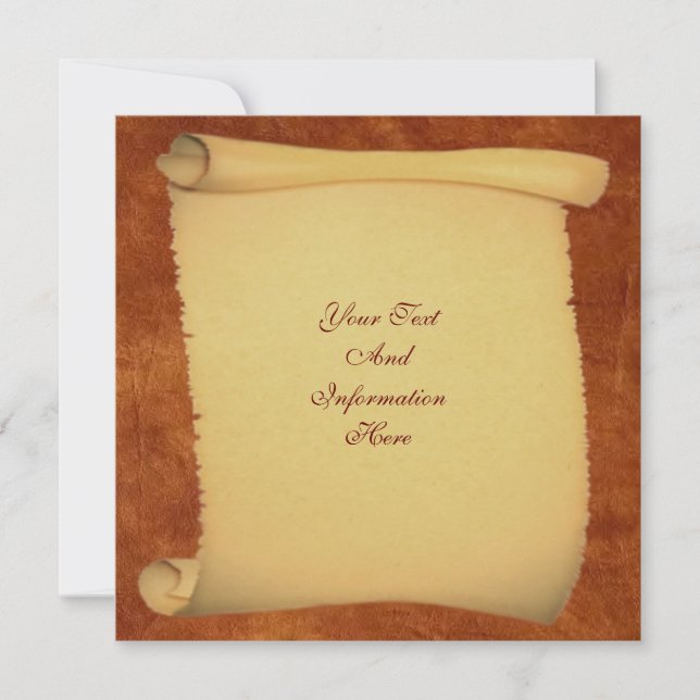 Inbjudan till rulla (Framsida)