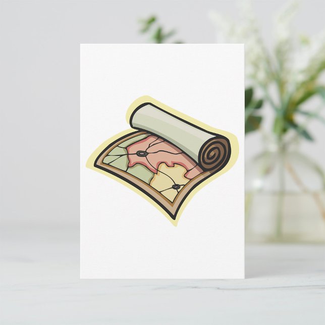 Inbjudan till rulla Karta (Skapare uppladdad)