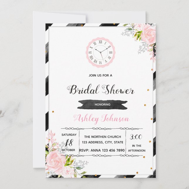 Inbjudan till runt-klockan-fest (Framsida)