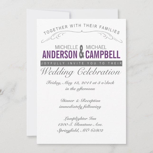 Inbjudan till RUSC-Landsbyggsbröllop (Framsida)