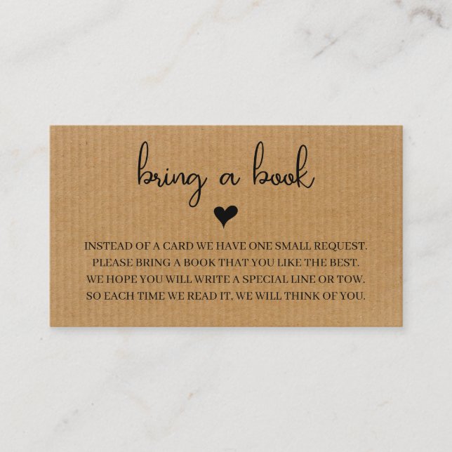 Inbjudan till Rustic Baby Shower med begäran om Bo (Framsida)