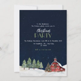 Inbjudan till Rustic White jul Barn