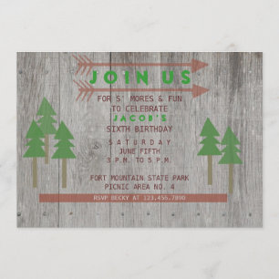 Inbjudan till Rustic Wood