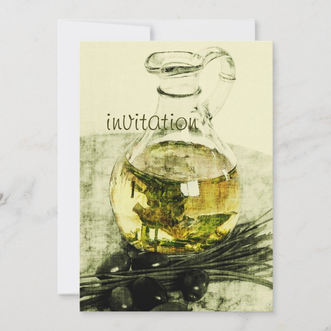 inbjudan till rustiska middagsfester (Framsida)