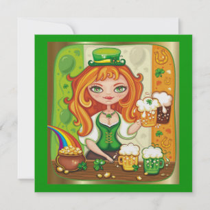Inbjudan till saint patrick's day
